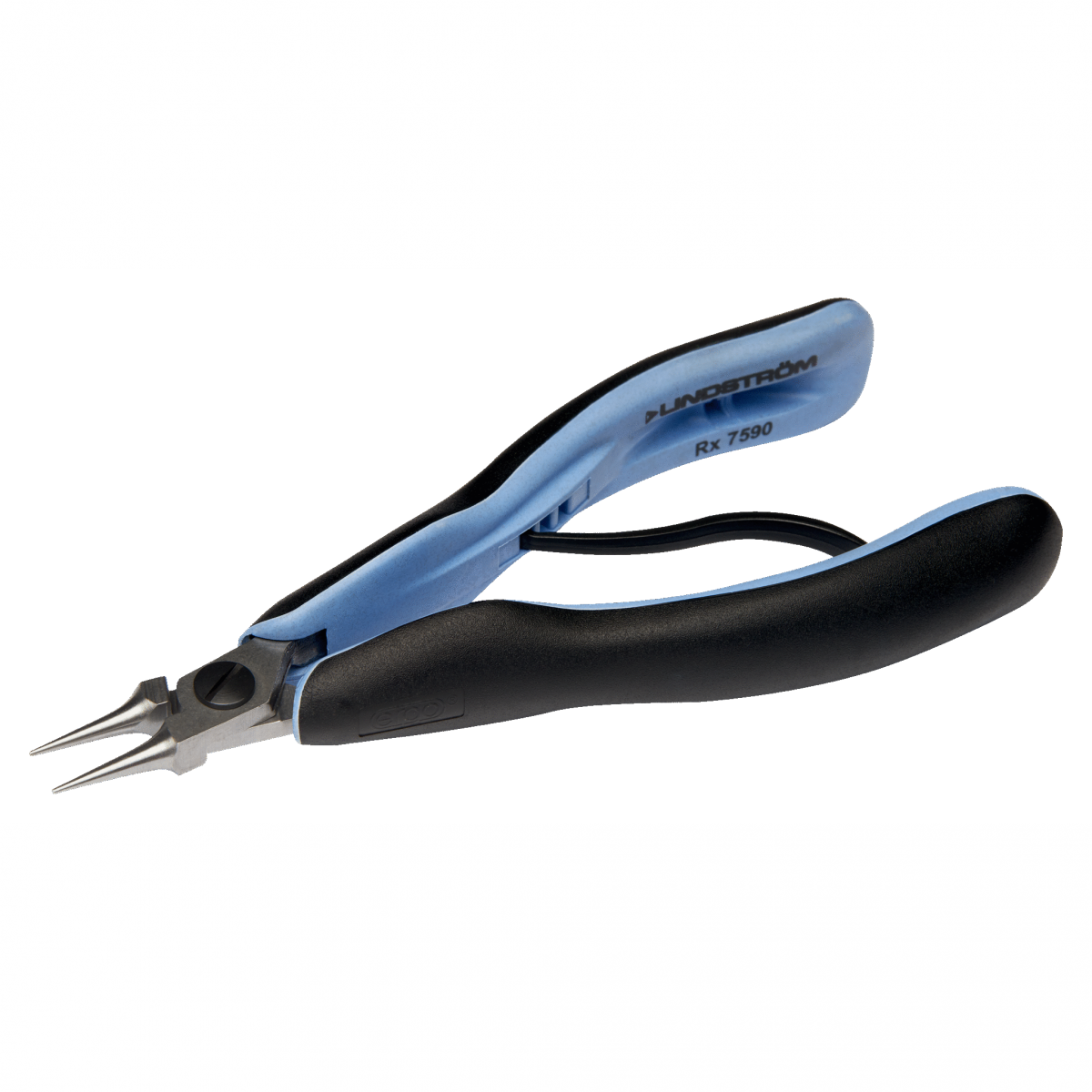 Lindström ERGO™ 精密圓嘴鉗，雙成分合成手柄 RX7590 - 商品圖 1